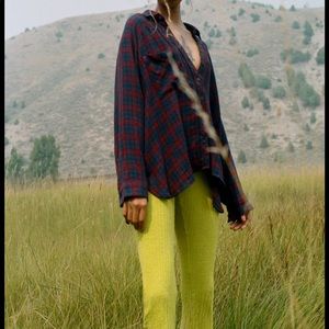 Urban Outfitters BDG Lachlan Flannel Button Down